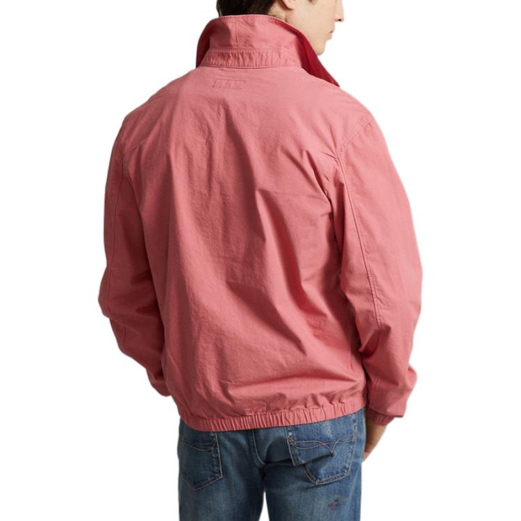 Polo Ralph Lauren FW22 Solid Logo Embroidered Zip-Up Jacket Men’s Red. MNPOOTW16020875-600 圖 4