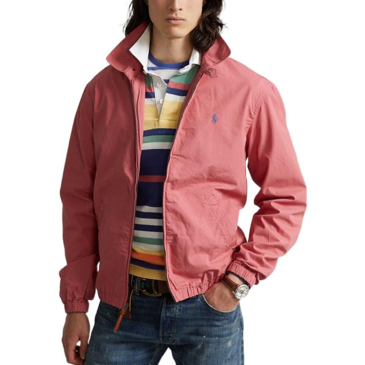 Polo Ralph Lauren FW22 Solid Logo Embroidered Zip-Up Jacket Men’s Red. MNPOOTW16020875-600 圖 5