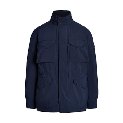 Polo Ralph Lauren FW22 Solid Logo Zip Jacket Blue MNPOOTW16020888-410