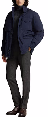 Polo Ralph Lauren FW22 Jaket Logo Solid Resleting Biru MNPOOTW16020888-410 Lookbook Polo Ralph Lauren FW22 Jaket Logo Solid Resleting Biru MNPOOTW16020888-410