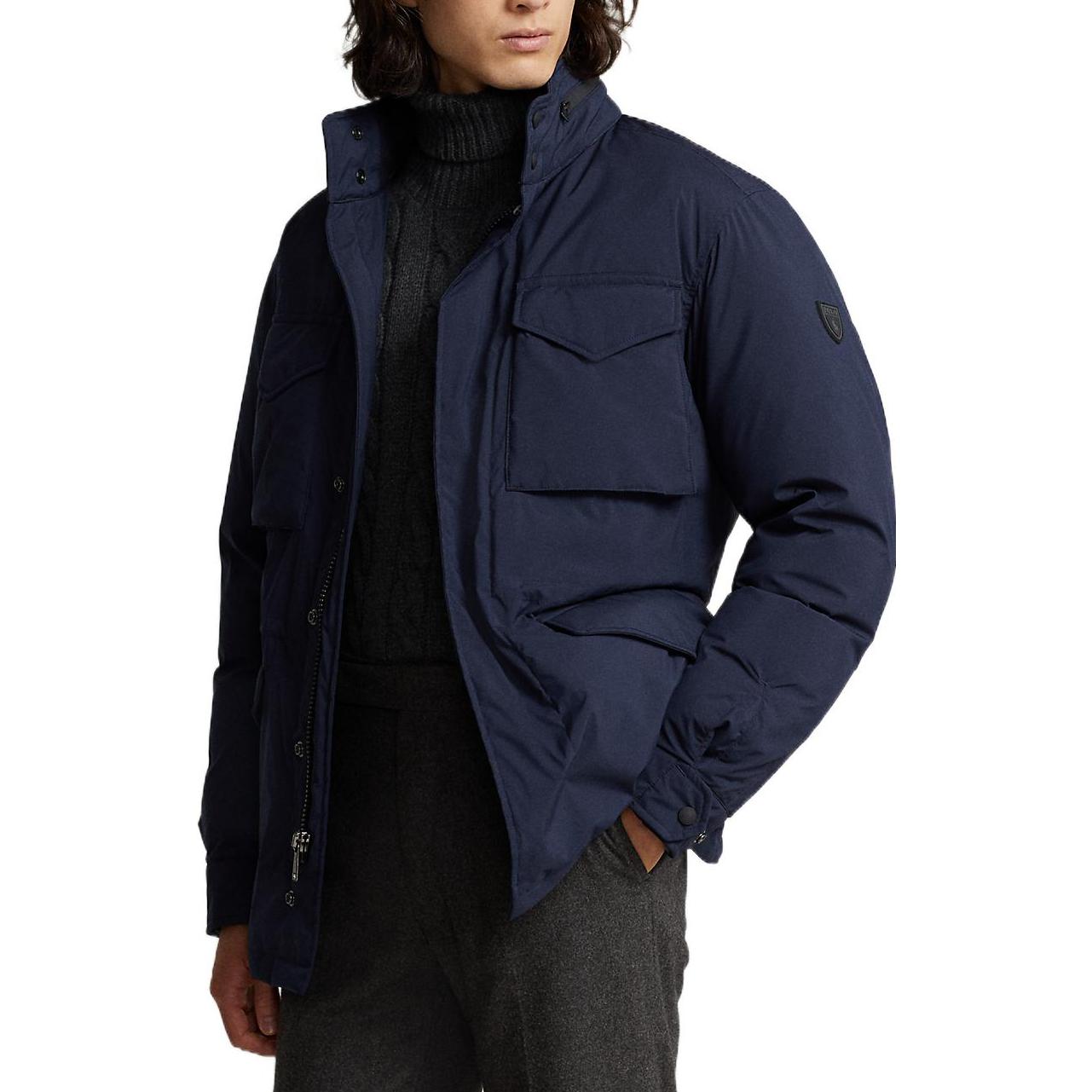 Polo Ralph Lauren FW22 Solid Logo Zip Jacket Blue MNPOOTW16020888-410 圖 4