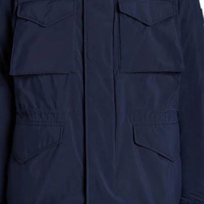 Polo Ralph Lauren FW22 Jaket Logo Solid Resleting Biru MNPOOTW16020888-410 1