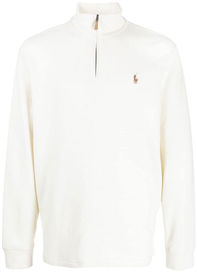 polo-ralph-lauren-fw-22-solid-logo-zip-neck-long-sleeve-sweatshirt-men-beige-710671929015015