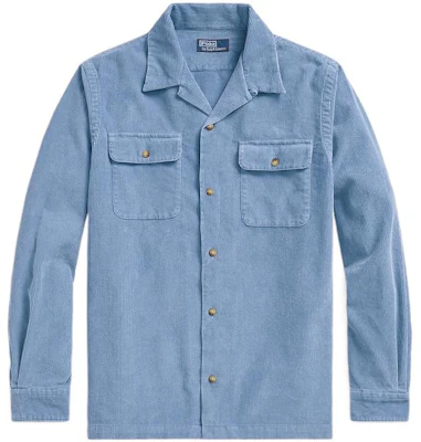 Polo Ralph Lauren FW22 藍色單排扣長袖襯衫男子款。 MNPOWOV16822617-400 Buy Polo Ralph Lauren FW22 藍色單排扣長袖襯衫男子款。 MNPOWOV16822617-400