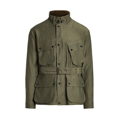 Polo Ralph Lauren FW22 Solid Soft Cotton Vest Jacket Green MNPOOTW16020977-300
