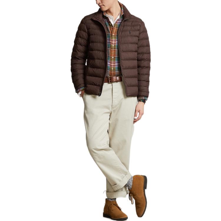 Polo Ralph Lauren FW22 Solid Zip-Up Padded Casual Jacket Brown (). MNPOOTW16020928-201 圖 3