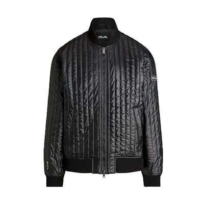 Polo Ralph Lauren FW22 Water-Resistant Solid Zip Jacket Long Sleeve for Men. MNRXOTW16020069-001