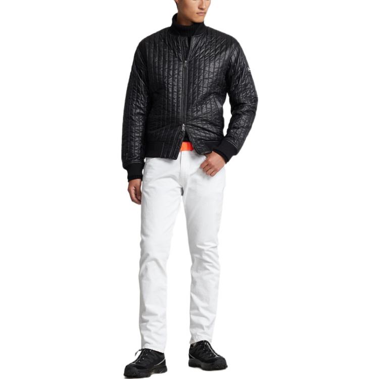 Lookbook Polo Ralph Lauren FW22 Water-Resistant Solid Zip Jacket Long Sleeve for Men. MNRXOTW16020069-001