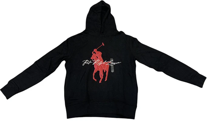Polo Ralph Lauren FW23 黑色連帽套頭長袖衛衣。 710871367-006 Order Polo Ralph Lauren FW23 黑色連帽套頭長袖衛衣。 710871367-006