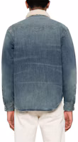 Shop Polo Ralph Lauren FW23 藍色牛仔外套,附口袋與釦式設計。 710917253-001