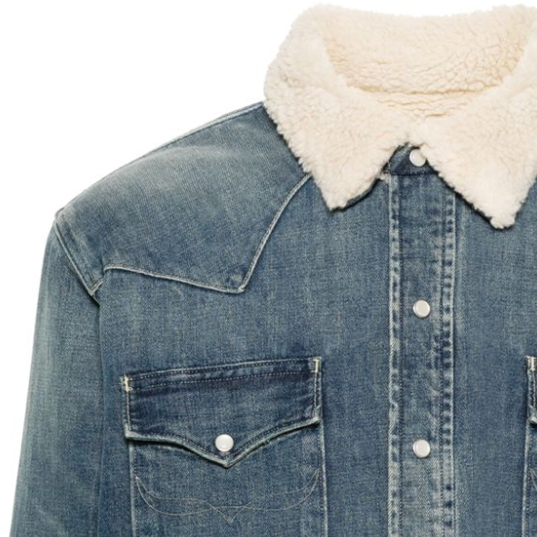 Polo Ralph Lauren FW23  Blue Denim Jacket with Pocket and Button-Up Design. 710917253-001 圖 7