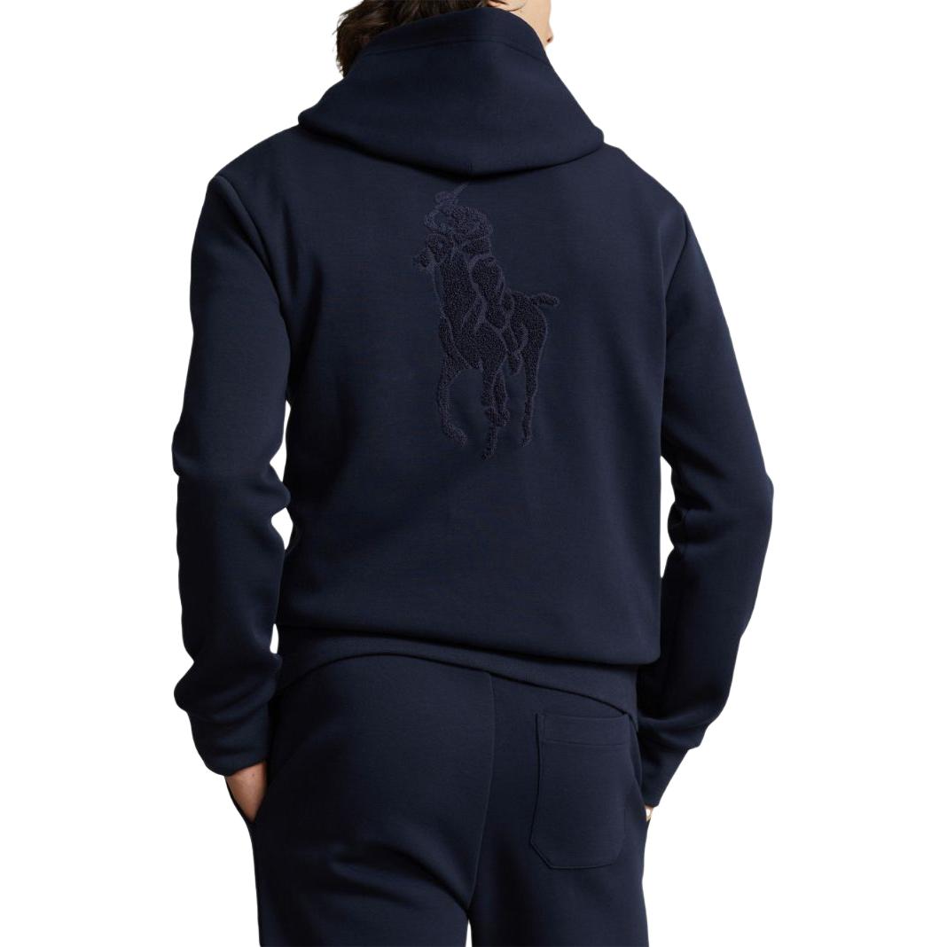 Polo Ralph Lauren FW23  Blue Hoodie with Solid Embroidered Logo. 710926500-002 圖 5