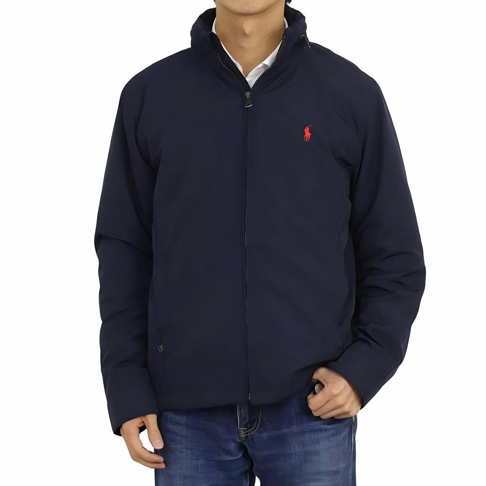 Polo Ralph Lauren FW23  Blue Windproof Cotton Jacket with Pony Logo Embroidery. MNPOOTW16020389-410 圖 2