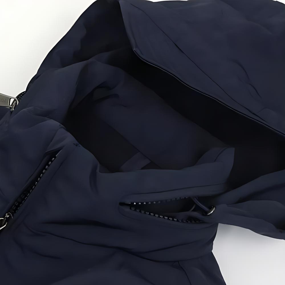 Polo Ralph Lauren FW23  Blue Windproof Cotton Jacket with Pony Logo Embroidery. MNPOOTW16020389-410 圖 4