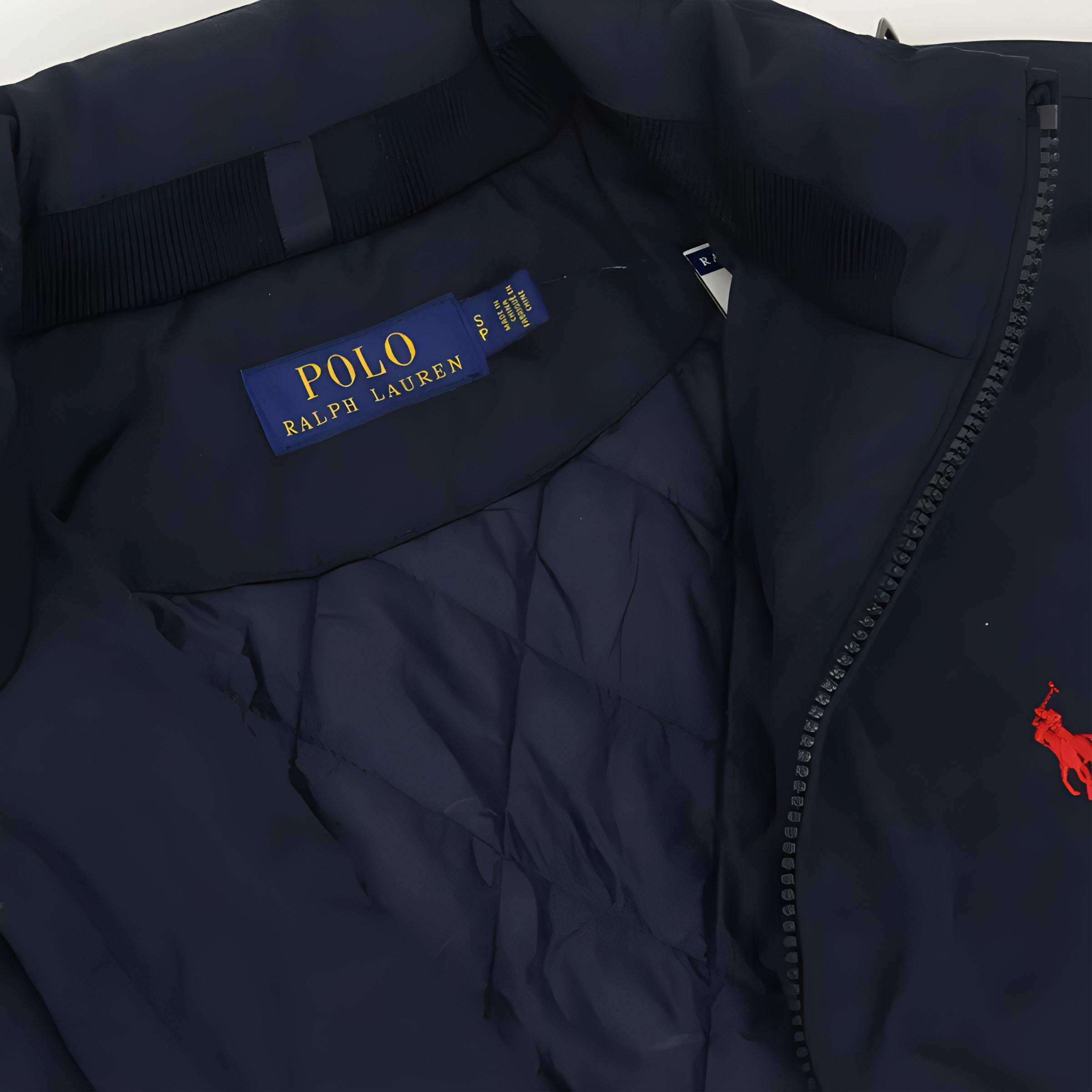 Polo Ralph Lauren FW23  Blue Windproof Cotton Jacket with Pony Logo Embroidery. MNPOOTW16020389-410 圖 5