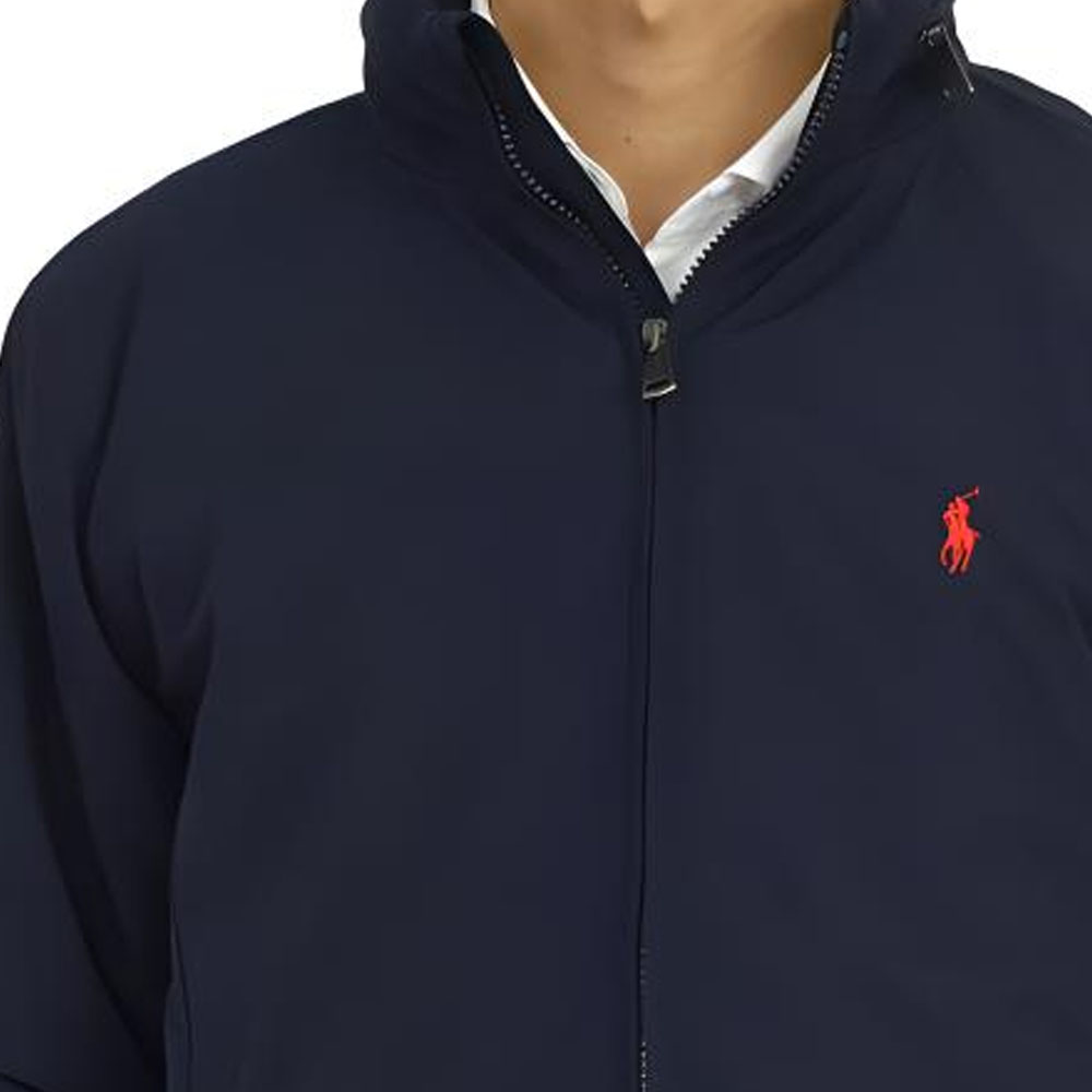 Polo Ralph Lauren FW23  Blue Windproof Cotton Jacket with Pony Logo Embroidery. MNPOOTW16020389-410 圖 8