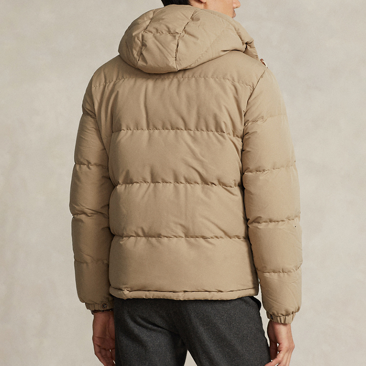 Polo Ralph Lauren FW23  Brown Solid Long Sleeve Down Jacket. MNPOOTW16021230-250 圖 5