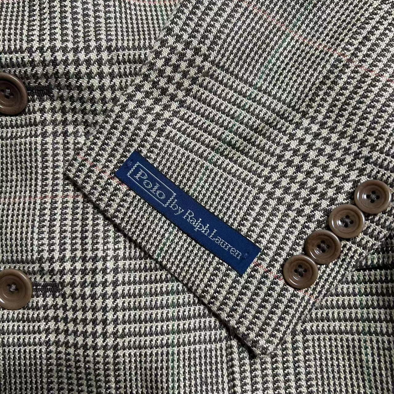 Polo Ralph Lauren FW23  Camel Plaid Single-Breasted Blazer Jacket. MNPOSPC27620279-999 圖 7