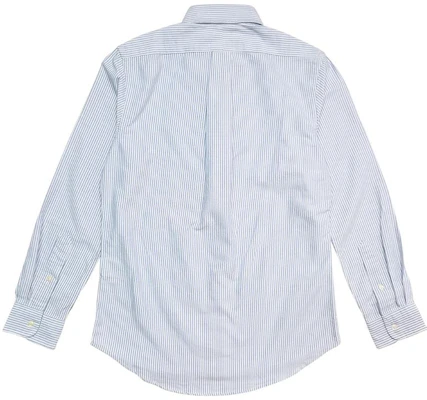 Polo Ralph Lauren FW23 Camisa Manga Larga a Rayas y Bloques de Color Azul 710615871-001 Lookbook Polo Ralph Lauren FW23 Camisa Manga Larga a Rayas y Bloques de Color Azul 710615871-001