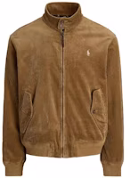 Polo Ralph Lauren FW23 Corduroy Harrington Jacket Khaki Long Sleeve Casual MNPOOTW16021-203 Polo Ralph Lauren FW23 Corduroy Harrington Jacket Khaki Long Sleeve Casual MNPOOTW16021-203