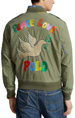 Polo Ralph Lauren FW23 綠色字母貼布拉鏈外套. MNPOOTW16021152-300 Purchase Polo Ralph Lauren FW23 綠色字母貼布拉鏈外套. MNPOOTW16021152-300