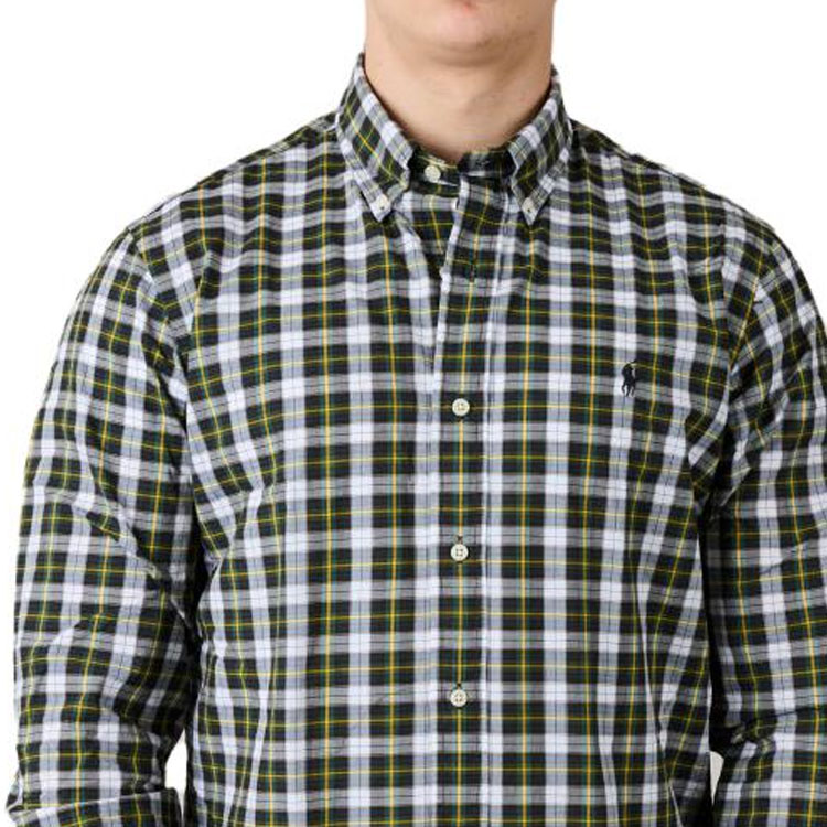 Polo Ralph Lauren FW23  Green Plaid Button-Up Shirt. 710922259-003 圖 3
