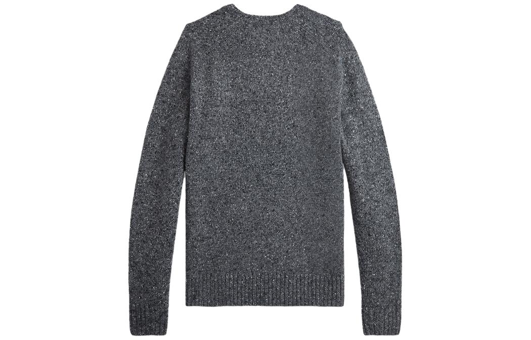 Polo Ralph Lauren FW23  Grey Crewneck Sweater with Solid Color Logo. MNPOSWE16821624-020 圖 3