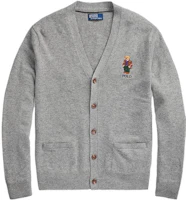 Polo Ralph Lauren FW23 Grey Logo Embroidered Knit Cardigan. MNPOSWE16821668-020 Polo Ralph Lauren FW23 Grey Logo Embroidered Knit Cardigan. MNPOSWE16821668-020