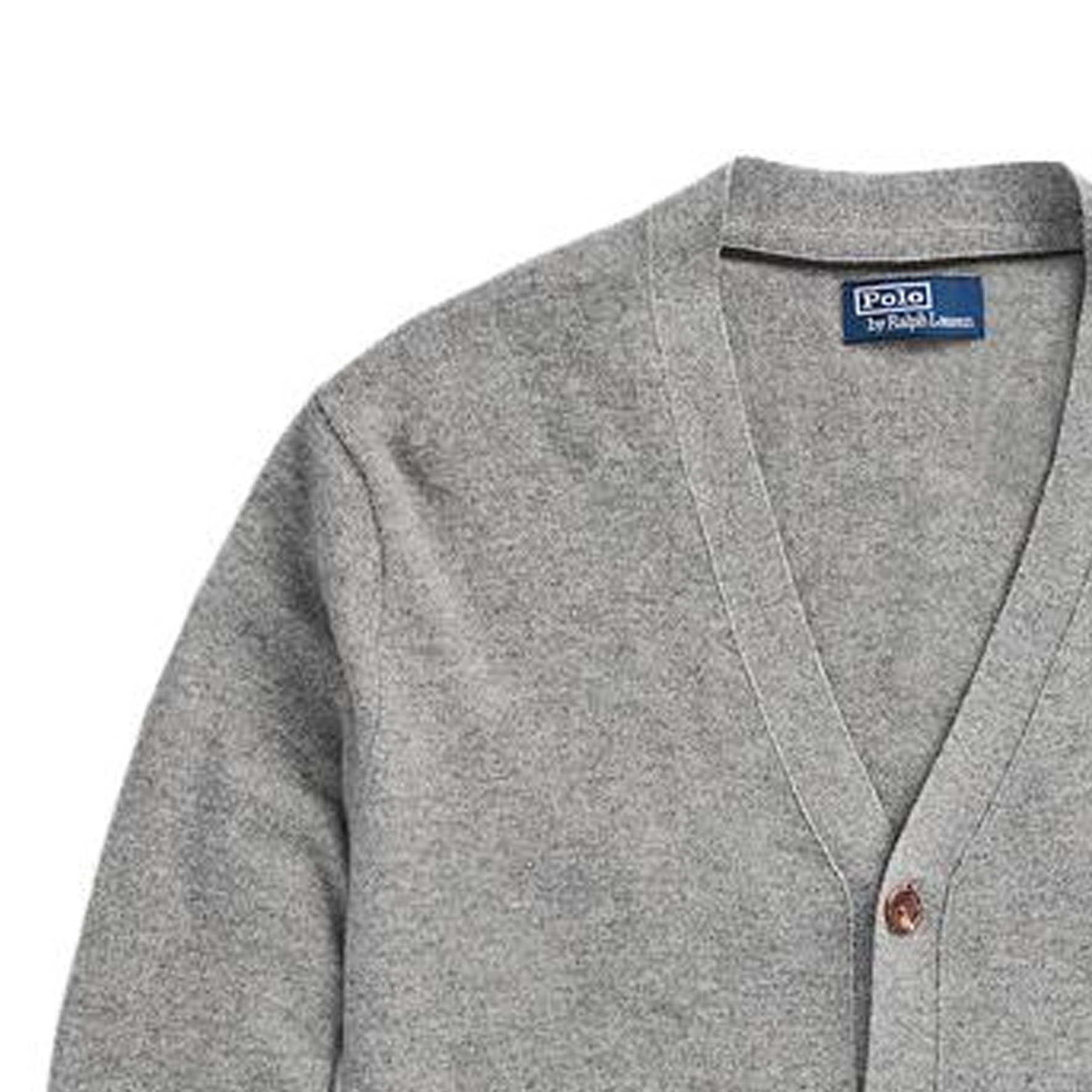 Polo Ralph Lauren FW23  Grey Logo Embroidered Knit Cardigan. MNPOSWE16821668-020 圖 7