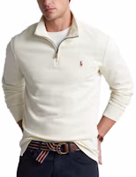 Shop Polo Ralph Lauren FW23 Half-Turtleneck Pullover Sweatshirt White. MNPOKNI16822279-101