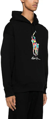 Polo Ralph Lauren FW23 黑色长袖连帽衫_LOGO款式卫衣。 710926613-002 Purchase Polo Ralph Lauren FW23 黑色长袖连帽衫_LOGO款式卫衣。 710926613-002