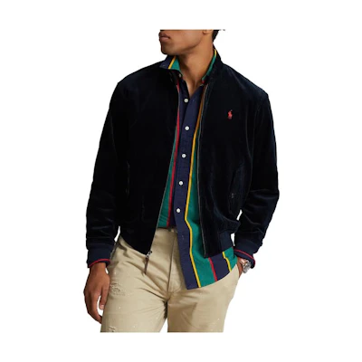 Polo Ralph Lauren FW23 Solid Casual Jacket Navy Blue MNPOOTW16021196-410