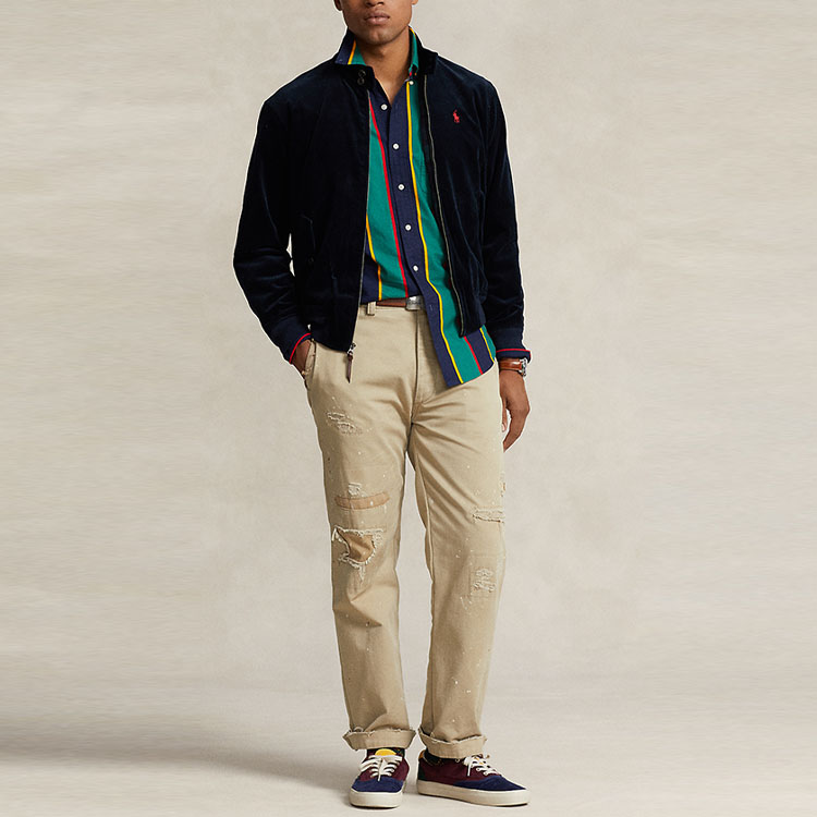 Polo Ralph Lauren FW23  Solid Casual Jacket Navy Blue MNPOOTW16021196-410 圖 4