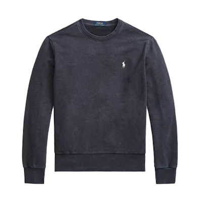 Polo Ralph Lauren FW23 Solid Color Crewneck Casual Long Sleeve Sweatshirt MNPOKNI16823179-001