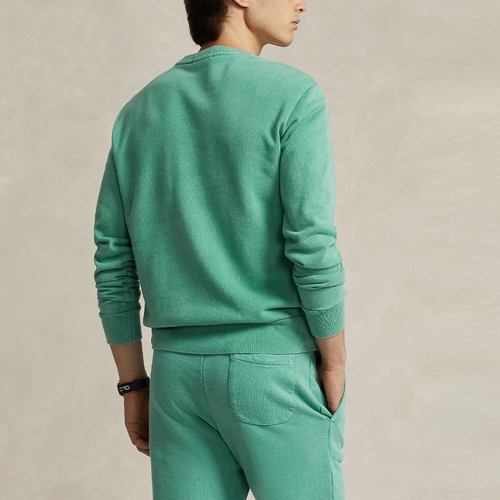 Polo Ralph Lauren FW23  Solid Color Crewneck Casual Long Sleeve Sweatshirt MNPOKNI16823179-001 圖 11