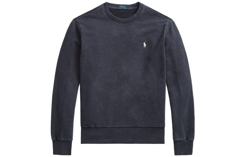 Polo Ralph Lauren FW23  Solid Color Crewneck Casual Long Sleeve Sweatshirt MNPOKNI16823179-001 圖 2