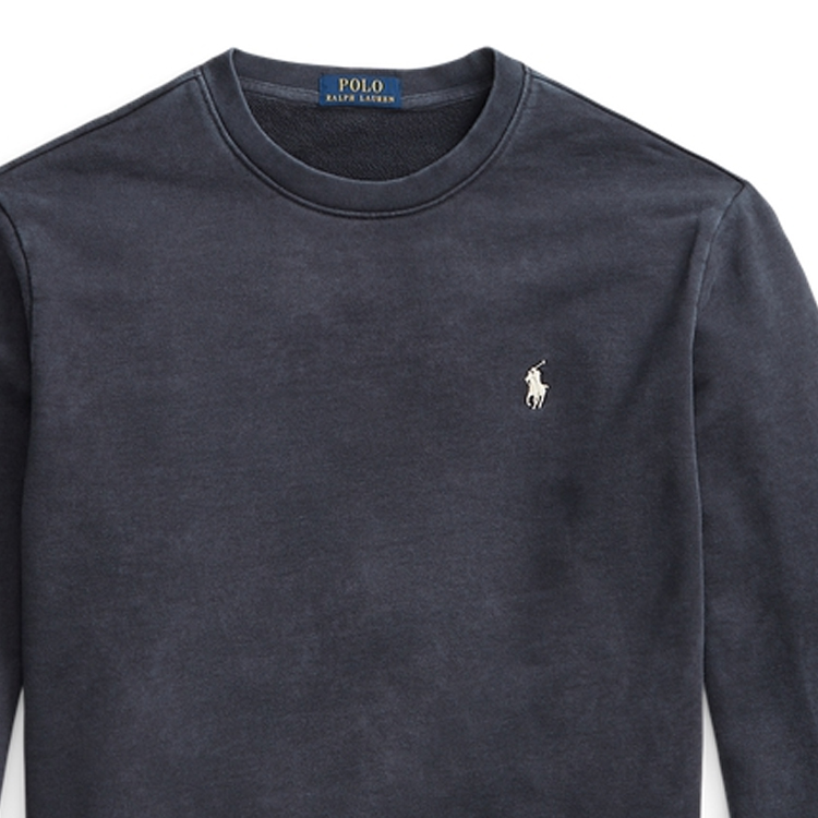 Polo Ralph Lauren FW23  Solid Color Crewneck Casual Long Sleeve Sweatshirt MNPOKNI16823179-001 圖 6