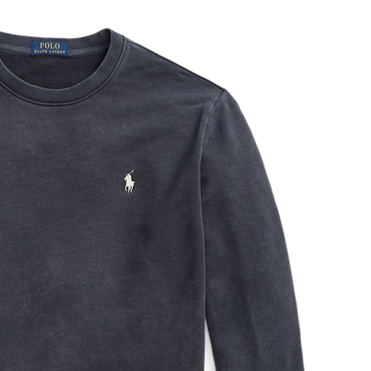 Polo Ralph Lauren FW23  Solid Color Crewneck Casual Long Sleeve Sweatshirt MNPOKNI16823179-001 圖 7