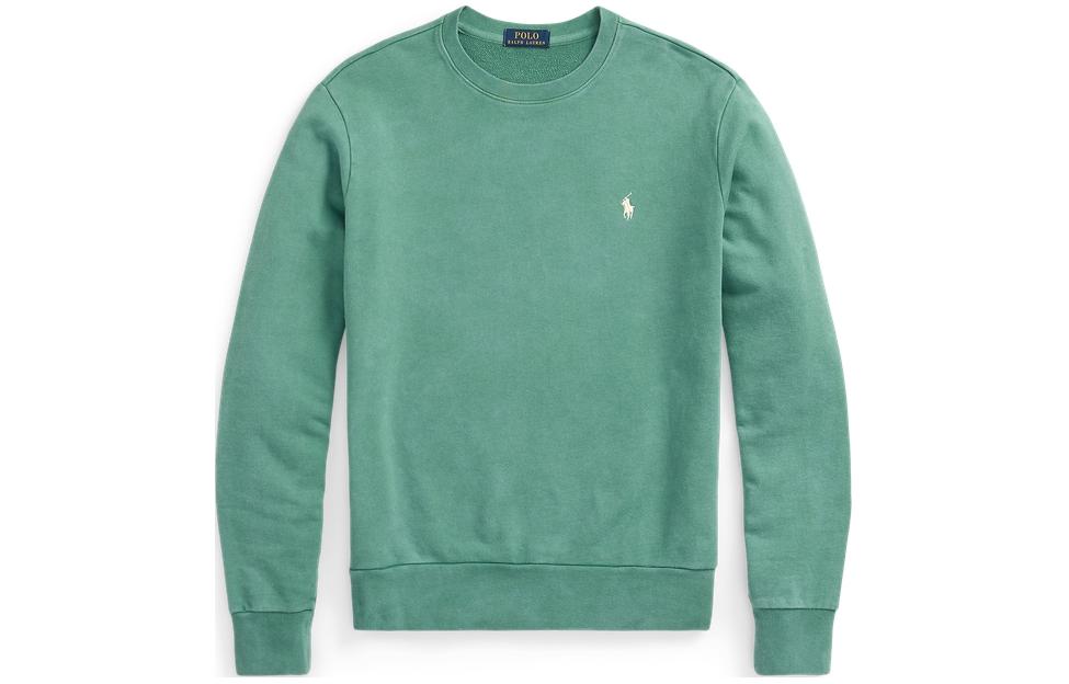 Polo Ralph Lauren FW23  Solid Color Crewneck Casual Long Sleeve Sweatshirt MNPOKNI16823179-001 圖 8