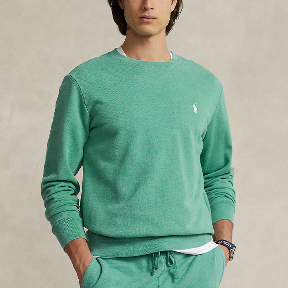 Polo Ralph Lauren FW23  Solid Color Crewneck Casual Long Sleeve Sweatshirt MNPOKNI16823179-001 圖 10