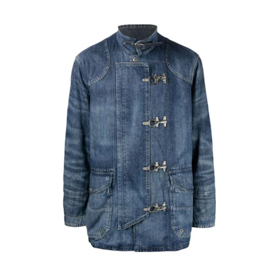 Polo Ralph Lauren FW23 Solid Denim Jacket Blue 710864072-001