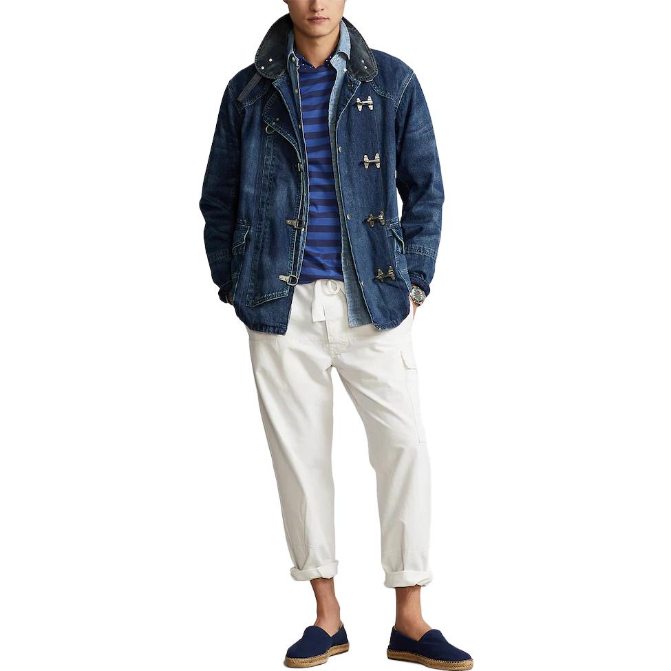 Polo Ralph Lauren FW23  Solid Denim Jacket Blue 710864072-001 圖 3