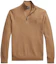 Buy Polo Ralph Lauren FW23 Sweater Rajut Half-Zip Solid Coklat. MNPOSWE16821697-200