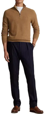 Polo Ralph Lauren FW23 Sweater Rajut Half-Zip Solid Coklat. MNPOSWE16821697-200 Lookbook Polo Ralph Lauren FW23 Sweater Rajut Half-Zip Solid Coklat. MNPOSWE16821697-200
