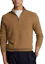 Purchase Polo Ralph Lauren FW23 Sweater Rajut Half-Zip Solid Coklat. MNPOSWE16821697-200