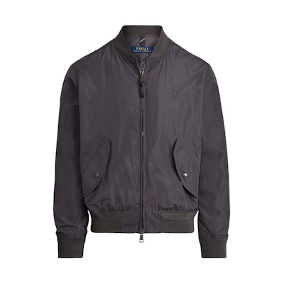 Polo Ralph Lauren FW23 Solid Pony Zip-Up Jacket Grey Long Sleeve MNPOOTW16020163-020