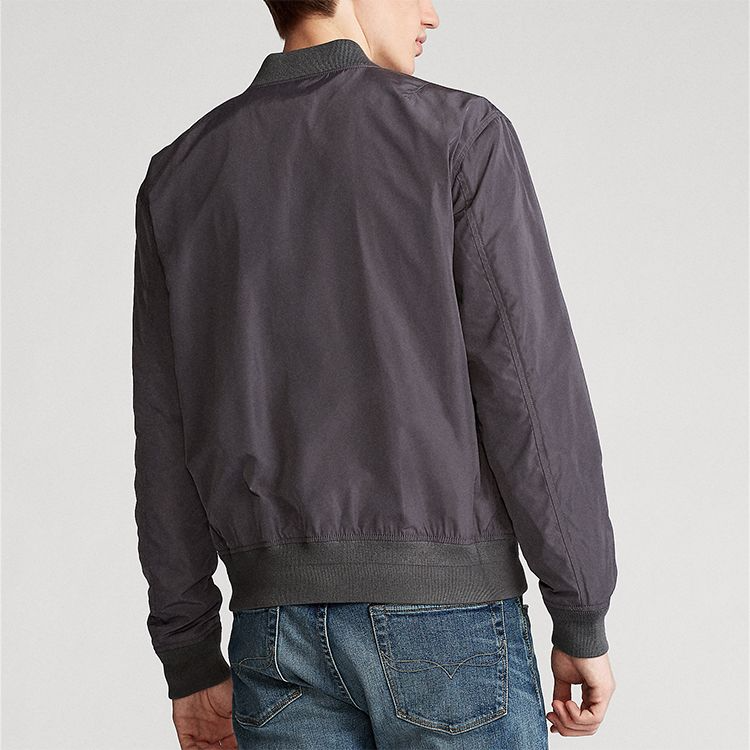 Polo Ralph Lauren FW23  Solid Pony Zip-Up Jacket Grey Long Sleeve MNPOOTW16020163-020 圖 5