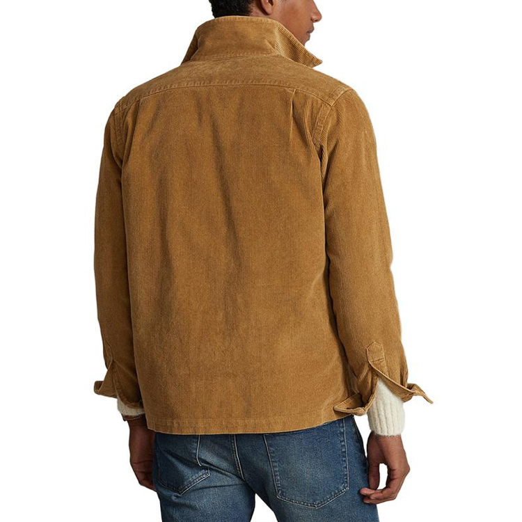 Polo Ralph Lauren FW23  Solid Single-Breasted Shirt Brown MNPOWOV16823112-270 圖 5