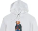 Shop Polo Ralph Lauren 2023秋冬白色熊印花连帽衫 男款 MNPOKNI16810692-E86