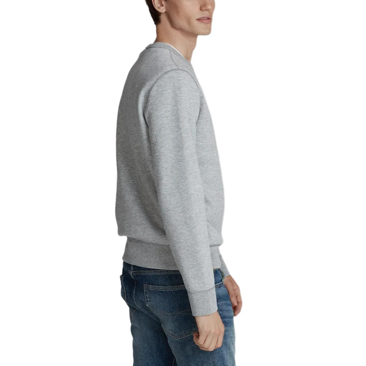 Purchase Polo Ralph Lauren FW23 Sweatshirt Lelaki Logo Kuda Besar Kelabu. MNPOKNI16820035-020